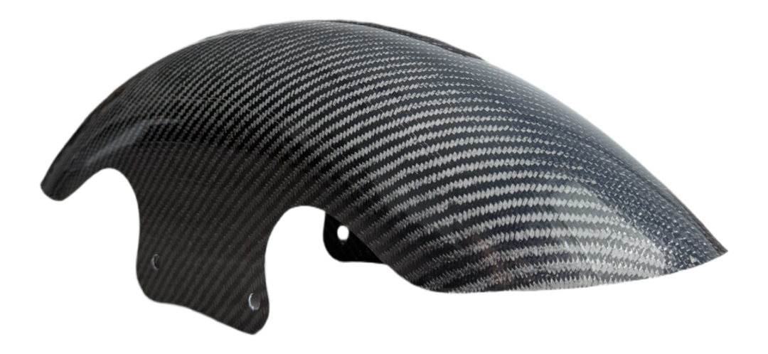 2014-2025 Harley-Davidson Touring Carbon Front Fender (Shorty) for 49mm Front End